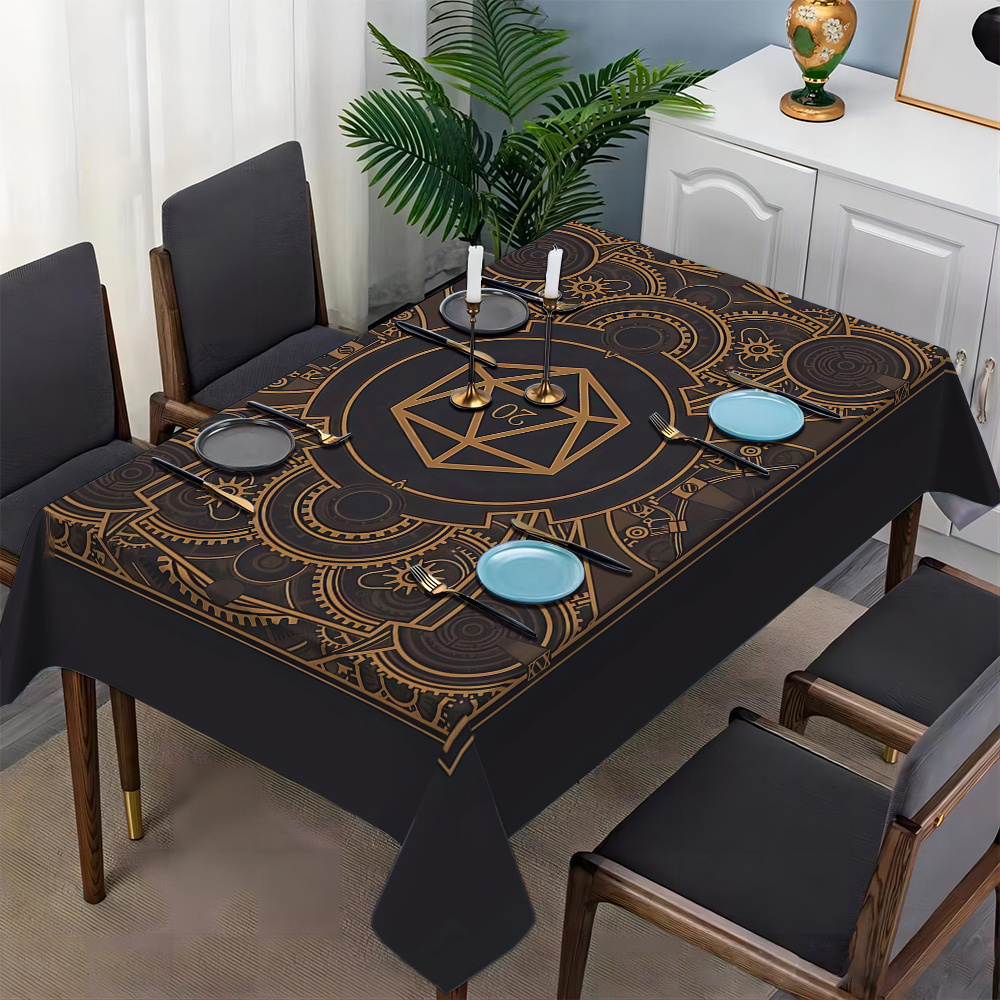Steampunk zwart gouden tandwie - Home Of Textiles recensie en prijs