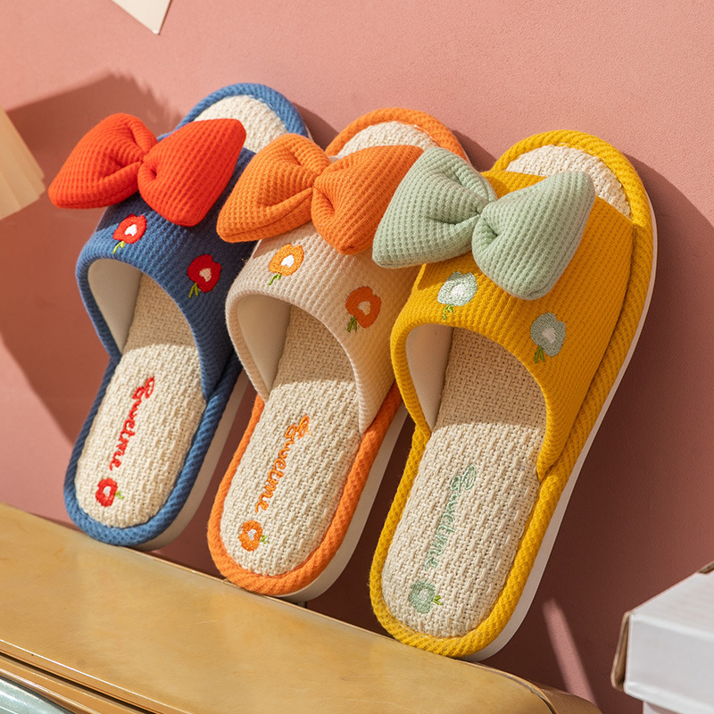 Comfortabele linnen pantoffels - Textiles For Home recensie en prijs