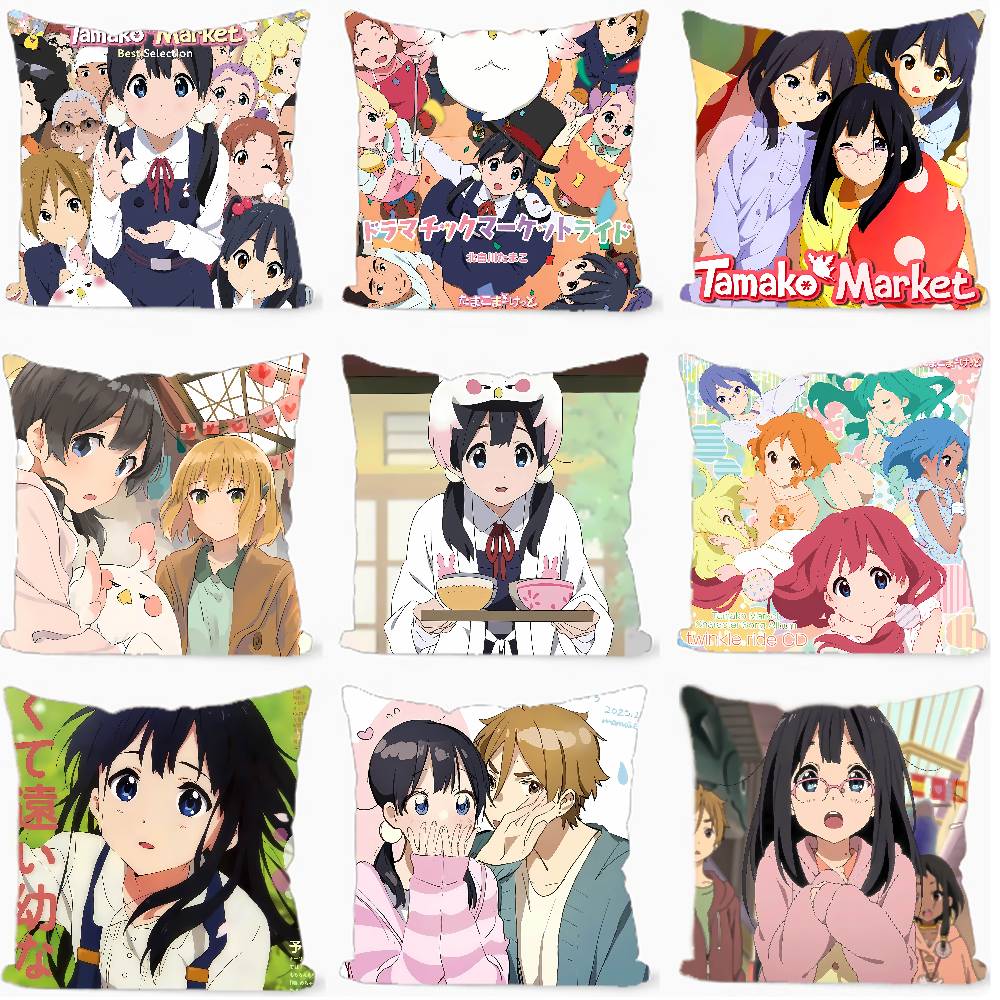 Anime T-Tamako Market 45*45cm  - Home Textiles Market recensie en prijs