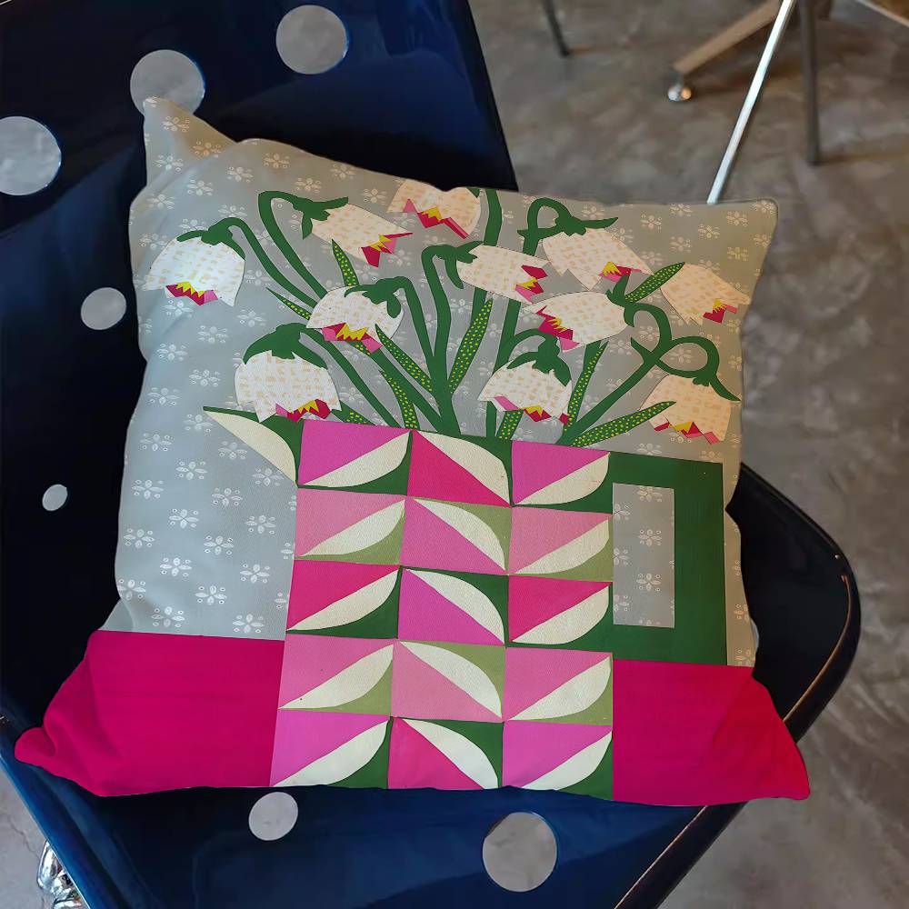 Roze Bloemenmarkt Vaas Bloemig - Home Textiles Market recensie en prijs