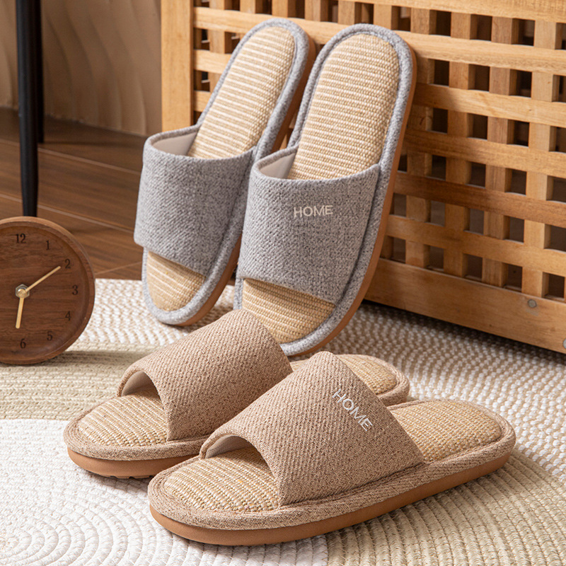 Linnen Platform Damesslippers  - Textiles For Home recensie en prijs